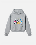 REALISM AND DISNEY FRIENDS FOREVER HOODIE GREY MARLE