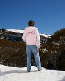 GLIMMER LOGO ZIP HOODIE V2 POWDER PINK