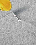 REALISM AND DISNEY MICKEY MOUSE ZIP HOODIE GREY MARLE
