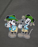 REALISM AND DISNEY OI OI ZIP HOODIE COOL GREY