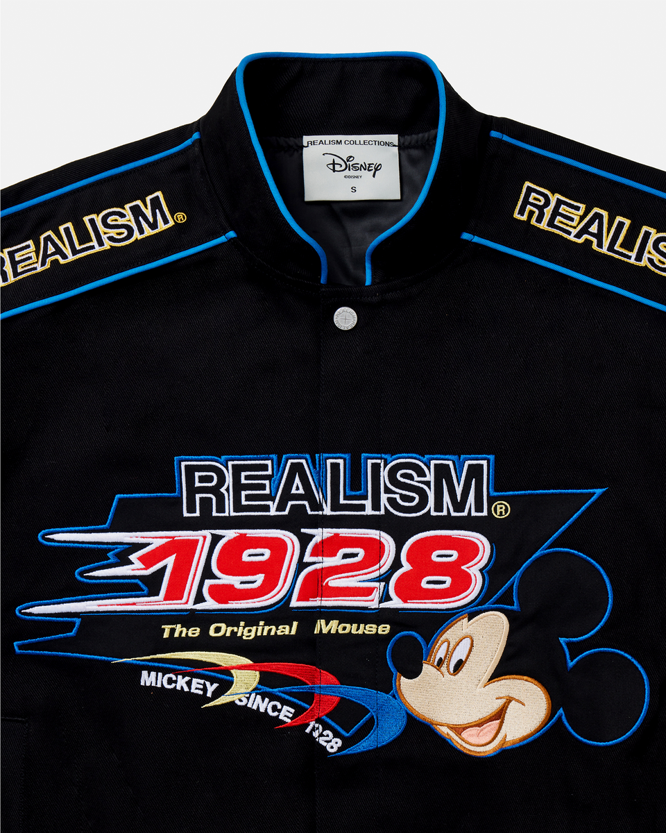 REALISM AND DISNEY FORMULA JACKET BLACK – Realism
