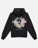 HALO ZIP HOODIE BLACK