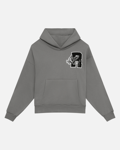 COLLEGE TEAM HOODIE V2 COOL GREY – Realism