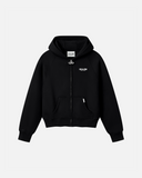 STUDIO ZIP HOODIE V2 BLACK