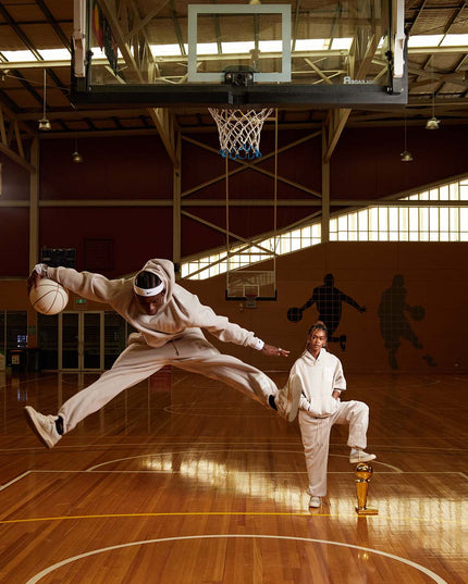 GRANDSTAND SWEATPANTS SANDSTONE