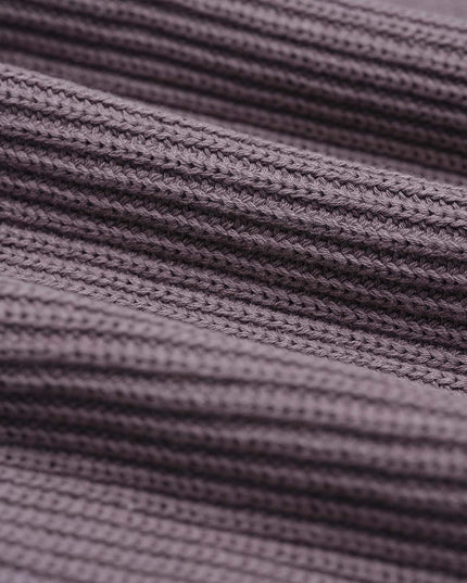 VIVANT KNIT SWEATER CHARCOAL