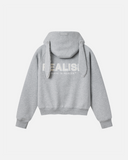 BUNNY ZIP HOODIE GREY MARLE