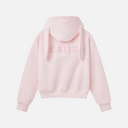 BUNNY ZIP HOODIE PASTEL PINK