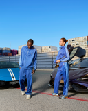 REALISM X UNDERRATED RUN LINE TRACK PANT BLUE