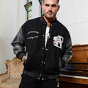 HOMECOMING VARSITY JACKET BLACK