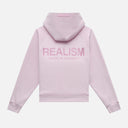 GLIMMER LOGO HOODIE POWDER PINK