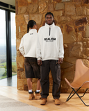 ELITE HALF ZIP SWEATER OATMEAL