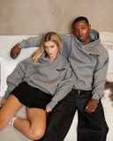 VISION LOGO HOODIE DARK HEATHER