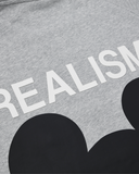 REALISM AND DISNEY HUG ME MICKEY ZIP HOODIE GREY MARLE
