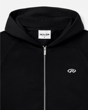 RADIANT ZIP HOODIE V2 BLACK