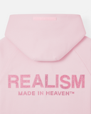 GLIMMER LOGO ZIP HOODIE V2 POWDER PINK