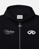 HOMECOMING ZIP HOODIE V2 BLACK