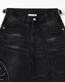 VIVANT DENIM SHORTS V2 WASHED BLACK