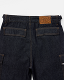 ALLOY CARGO PANTS V2 RAW DENIM