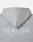 RADIANT ZIP HOODIE V2 REFLECTIVE GREY MARLE