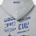 R-LINE ZIP HOODIE GREY MARLE