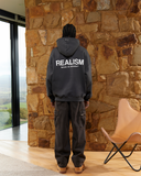 COURT BOXY HOODIE GRAPHITE