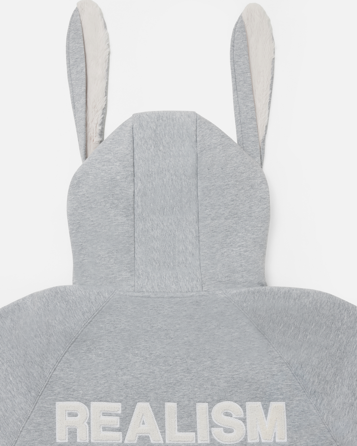 Bunny Zip Hoodie Grey Marle | Realism Zip Hoodie