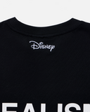 REALISM AND DISNEY AUSSIE TEE BLACK