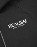 VISION LOGO ZIP HOODIE ASPHALT