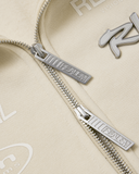 R SPEED ZIP HOODIE WASHED TAUPE
