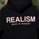 HEAVEN LOGO HOODIE MIDNIGHT PINK