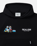REALISM AND DISNEY AUSSIE HOODIE BLACK