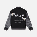 HOMECOMING VARSITY JACKET BLACK