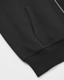 VISION LOGO ZIP HOODIE ASPHALT