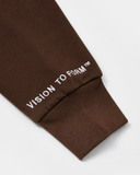 VISION LOGO HOODIE MOCHA