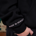 HEAVEN LOGO HOODIE MIDNIGHT PINK