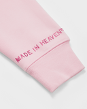 GLIMMER LOGO ZIP HOODIE V2 POWDER PINK