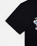 REALISM AND DISNEY AUSSIE TEE BLACK