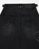 VIVANT DENIM SHORTS V2 WASHED BLACK