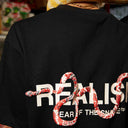 SNAKE LOGO TEE BLACK