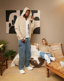 RADIANT ZIP HOODIE V2 TAUPE