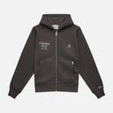 REALM OF ANGELS ZIP HOODIE ASPHALT