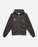 REALM OF ANGELS ZIP HOODIE ASPHALT