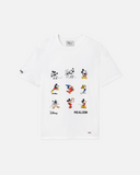 REALISM AND DISNEY MICKEY EVOLUTION TEE WHITE