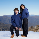 GLIMMER LOGO HOODIE ASTRAL NAVY