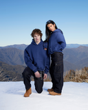 GLIMMER LOGO HOODIE ASTRAL NAVY