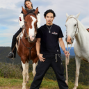 HORSE LOGO TEE BLACK