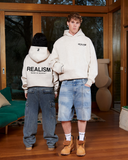 HEAVEN LOGO HOODIE OATMEAL