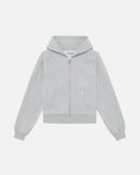 LEGACY ZIP HOODIE GREY MARLE