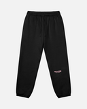 COURT BOXY SWEATPANTS MIDNIGHT PEACH